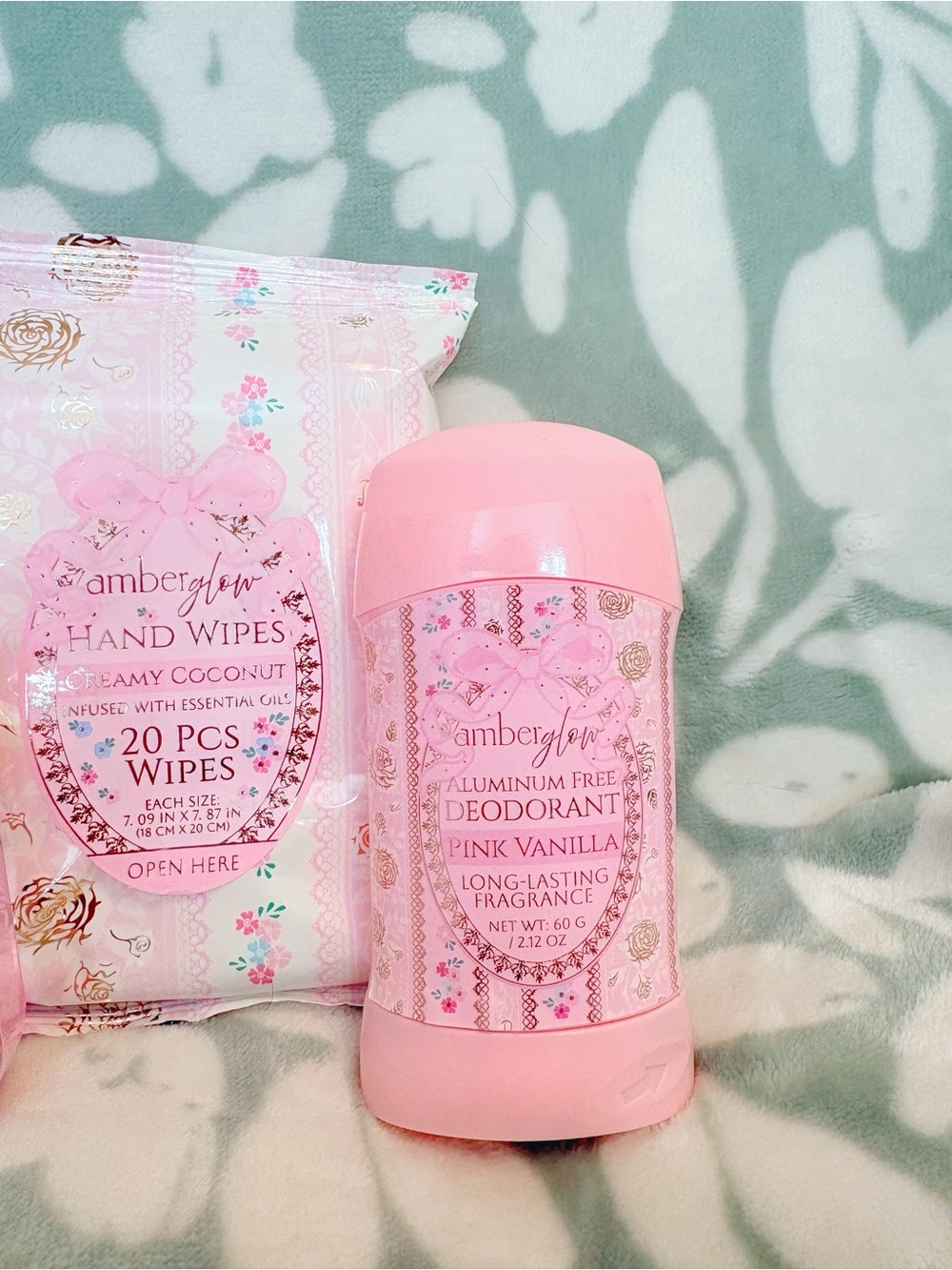 3 Piece Amber Glow Pink Body Care Bundle 🎀✨ - Picture 2 of 4